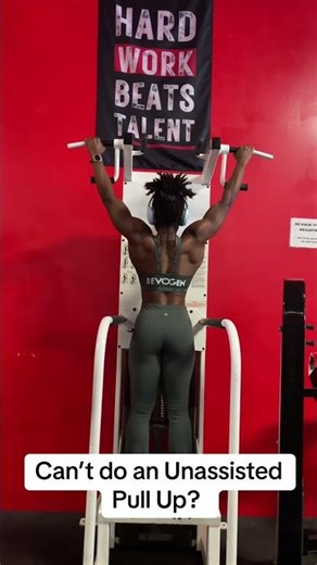 Doing Assisted Pull-Ups still works 🥰