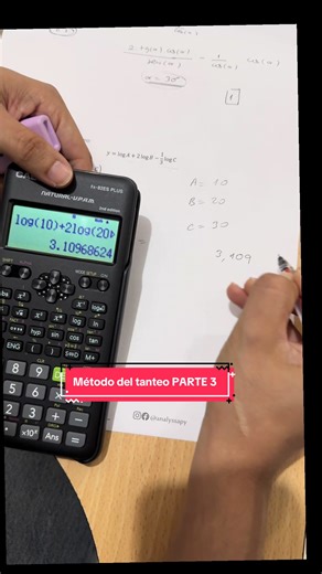 Algunos ejercicios de propiedades de logaritmos también se pueden hacer por tanteo. Este es uno de ellos 🤓 #becasitaipu🎓📚 #cursillobecasitaipu #becasgobiernodelparaguay #becasgobpy🎓📚 #examenbecas