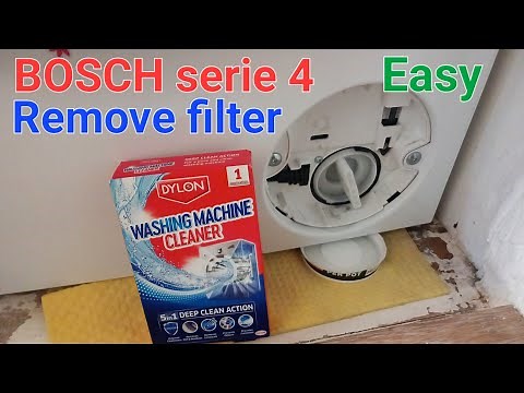 Remove & Clean filter - BOSCH Serie 4 VarioPerfect EcoSilence Drive