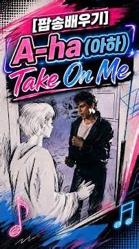 A ha 'Take On Me' 아하, 테이크온미 배우기 가사, 해석, 발음, 팝송영어 팝스잉글리쉬 #팝송배우기 #팝송추천 #팝송영어 #추억의팝송 #팝송배우기 #팝송추천