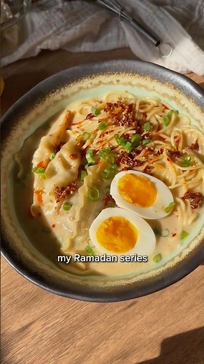 This easy miso noodle soup is so good— you have to try it!
