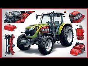 🤔HOW IT WORKS? TRACTOR ASSEMBLY LINE. WHAT ARE THE STAGES INVOLVE. GENERAL SCHEMATICS. #ENGINEERING🚜