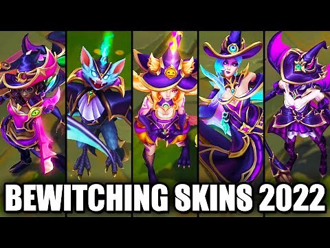 All New Bwitching Skins Spotlight Anivia Senna Neeko LeBlanc Cassiopeia (League of Legends)
