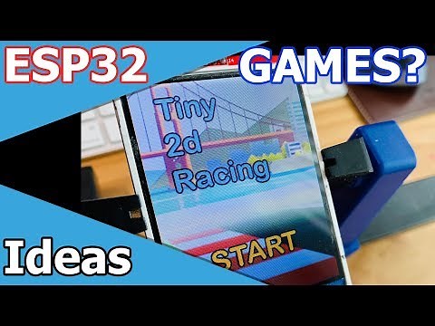 ESP32 | GAME | TINY 2D RACING