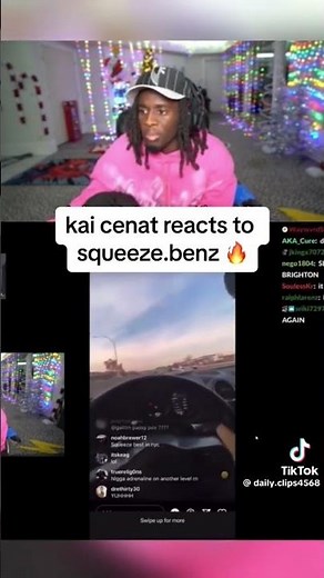 Kai Cenat Reacts To Squeeze 🗽