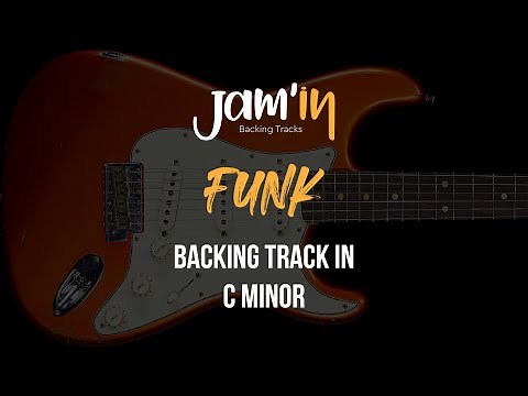 Funk Guitar Backing Track in C Minor