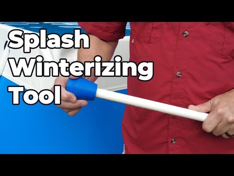 The Splash Winterizing Tool