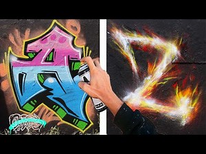 RESAKS - 🔥 Full GRAFFITI ALPHABET ON WALL 🔥 [ AKA COLORS ]