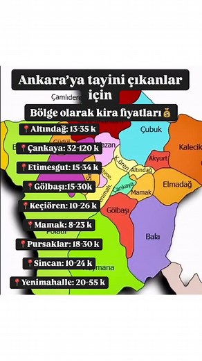 Bulutların Rotası 📍 on Instagram: "Ankaraya gelecek arkadaşlar hepiniz hoşgeldiniz. Ankarada neler yapılır, nereler gezilir öğrenmek için bizi takip etmeyi unutmayın 🥰 Sizler için kira fiyatlarını ortalama olarak belirttik.Evinizi her zaman işinize yakın tutmaya çalışın çünkü yoğun bir trafik mevcut🥹 Aklınıza takılan her türlü soruyu yorumlarda yazabilirsiniz 🤩 #ankara #emlak #kiralık #tayin #ankaraetkinlik #bulutlarıntotası"