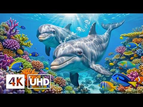 The Ocean Paradise 4K – Beautiful Coral Reef Fish, Calm Underwater Life & Sleep Ambience