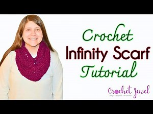 Crochet Infinity Scarf Tutorial for Beginners | Crochet Scarves DIY