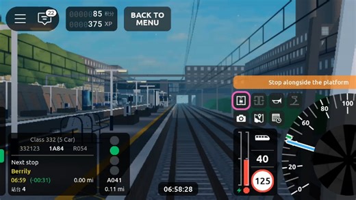 Stepford County Railway AirLink Class 332/1 Stepford Central-Airport Central