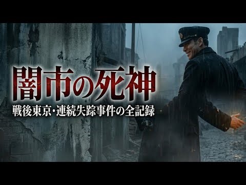 10人以上の女性が消えた… 戦後最大の猟奇事件「闇市死神」の正体に迫る全記録