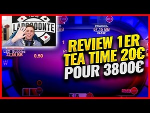 REVIEW 1ER TEA TIME 20€ POUR 3800€ !