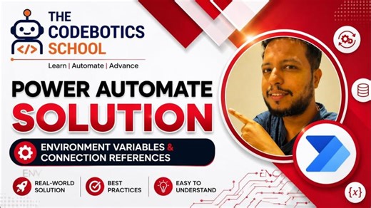 Environment Variables Connection References in Power Automate ⚡ vs UiPath 🤖 Explained 🚀 | The CodeBotics School