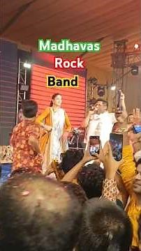 madhavas Rock band live iskcon temple raipur 🎉😍 #reels #isckon #isckontemple #raipur #reels