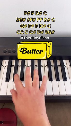 Learn to Play Butter by BTS on Piano | Piano Tutorial