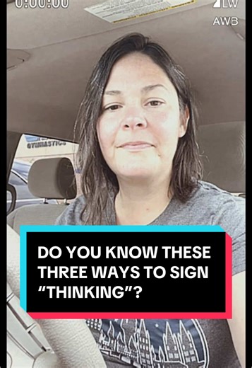 Learn ASL: 3 Ways to Sign 'Thinking'