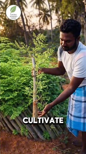 How is this moringa tree alive without roots #shorts