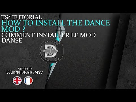 The sims 4 Tutorial - How to install the Dance mods (ENGL/FR)