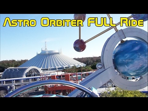 Astro Orbiter FULL POV Ride Experience in Magic Kingdom, Walt Disney World Tomorrowland
