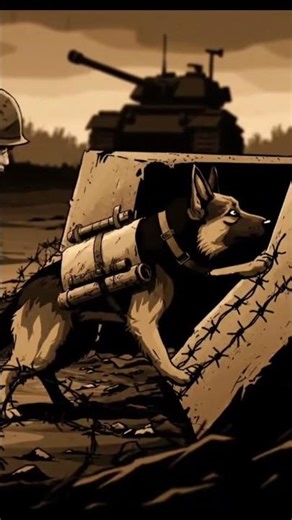 WW2’s Living Bombs: Soviet Dogs Trained to Destroy Tanks #history #ww2 t#truestory