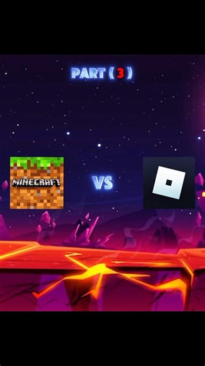Minecraft vs Roblox (P3) 🎀🫠 Which One Is Better 🧐🎈