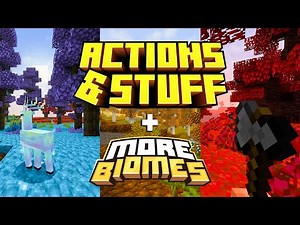 MORE BIOMES + ACTIONS & STUFF + TRUE REALISM HD in Minecraft Bedrock