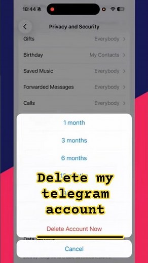 How to Delete Telegram Account 🗑️
