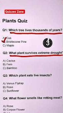 🇺🇸 Only 1% Americans Get Right This Plant Quiz! 🌿🤯 #braintest #trivia #america #usa