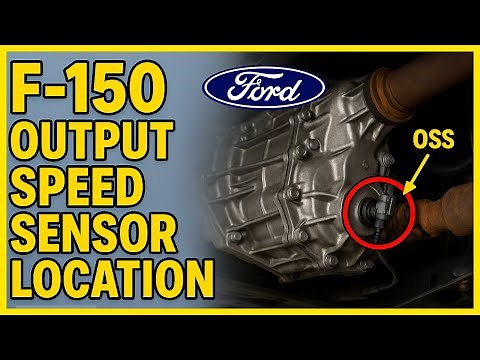 Ford F150 Output Speed Sensor Location