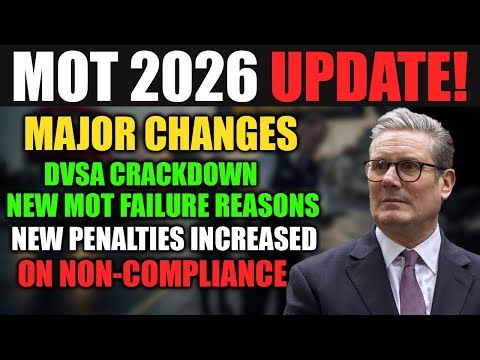 📆UK MOT Update: DVSA Confirms Tough New Crackdown — How Drivers Are Affected!