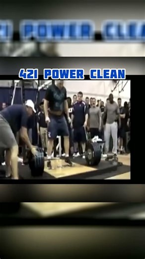 421lb power clean record at Rice University