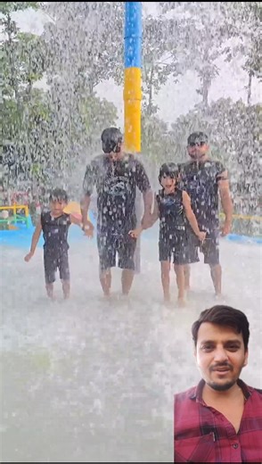 water Park full enjoying 😂🤣 #folksong #song #folk #newsong #funny