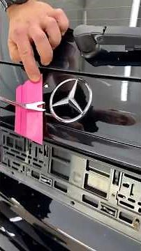Remove Your Mercedes Star Safely | DIY emblem trick
