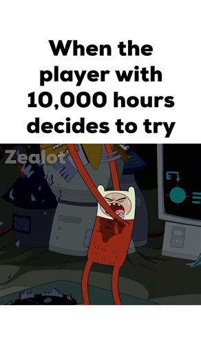 When the Player With 10,000 Hours Decides to Try