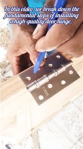 ​Precision Hinge Installation: Step-by-Step