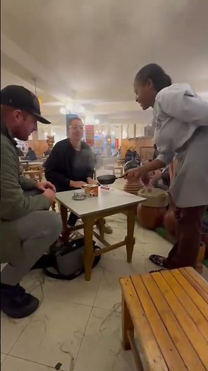 Ethiopia Coffee Ceremony Addis Ababa Tour Guide #ethiopia #ethiopiantour #addisababa #short