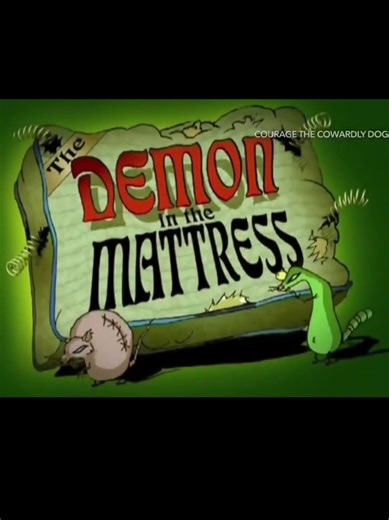 Courage Chú Chó Nhút Nhát Tập 5 Ss1: Ác Quỷ Trong Tấm Đệm #cartoon #couragethecowardlydog