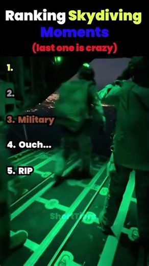 Ranking Skydiving Moments 😭🙏