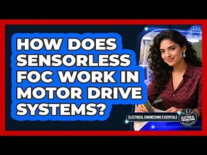 How Does Sensorless FOC Work In Motor Drive Systems? - Electrical Engineering Essentials