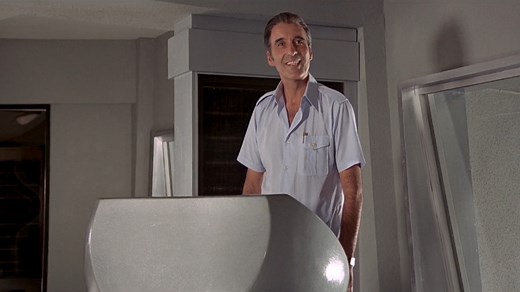 “That’s what I call trouble.” Bond becomes stranded on Scaramanga’s island in THE MAN WITH THE GOLDEN GUN. | James Bond 007