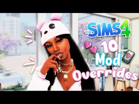 10 Mod Overrides For Realistic Gameplay In The Sims 4!😍💕(CC Included)