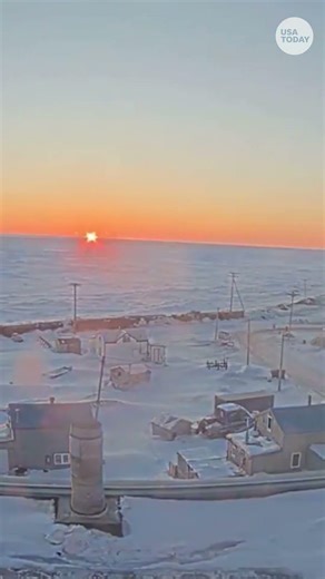 City in Alaska enters endless daylight period. See the time-lapse video.