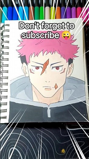 Yuji Itadori Drawing | Jujutsu Kaisen Fan Art ✍️🔥