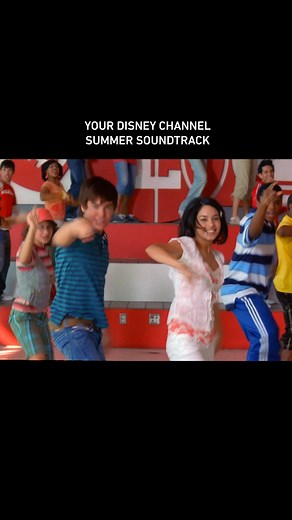 The third song will be stuck in my head for the rest of the summer 🍦 🎥: High School Musical 2 / Phineas and Ferb / Hannah Montana / Bunk’d / Teen Beach Movie