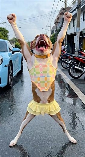 Lilith loves to dance 💃 #lilith #funnydogs #dogs #dogdance #aishorts