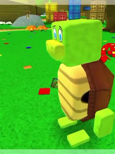 I noticed that the turtle is also playing Super Bear Adventure! 🤯 #superBearAdventure#Game#shorts
