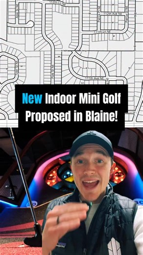 Living Minneapolis Suburbs | Development, News, Things To Do on Instagram: "⛳️ A new indoor mini golf course could be coming to Blaine — and one of the holes is literally designed like a pinball machine. 👀 Putt Town just submitted plans for an 18-hole indoor course that’s meant to be fun, affordable, and family-friendly — aiming to keep prices low so a night out doesn’t break the bank. It still needs final approval from the city, but if all goes well, it’ll open in a space near 109th Ave NE — j