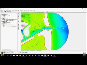 Developing ADCIRC model using SMS in Lower Laguna Madre - South Padre Island, Texas